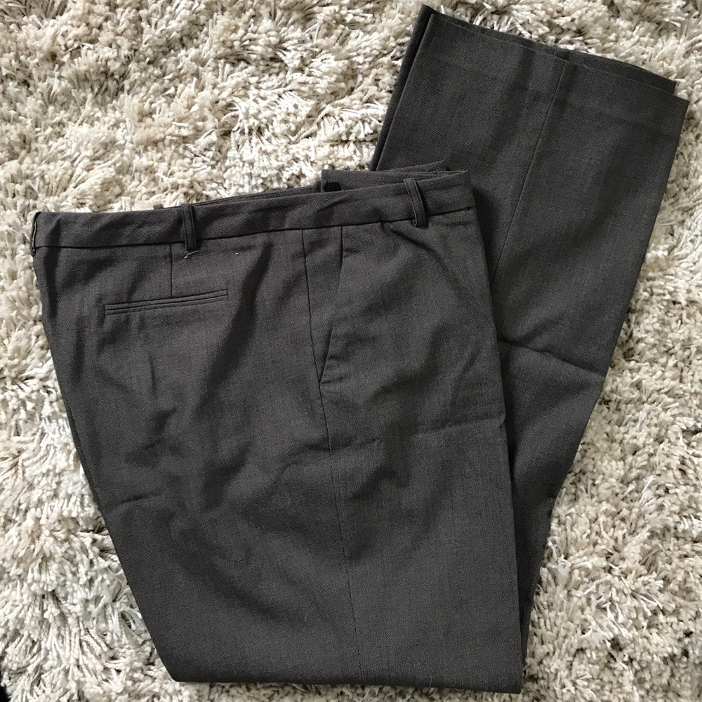 Calvin Klein summer slacks 14 grey-brown